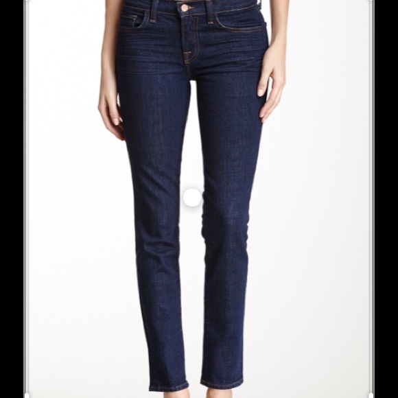 J Brand Mid Rise Skinny Leg League Jean straight 28 - Picture 1 of 6